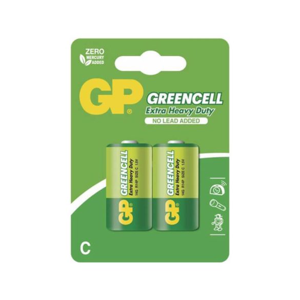 GP Greencell R14 baby elem 14 2db (ár/db)