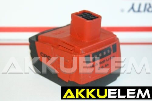 AKKUFELÚJÍTÁS Hilti B 144 / 2,6 Lithium Ion