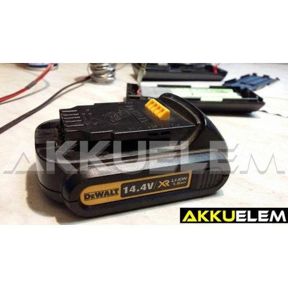 AKKUFELÚJÍTÁS Dewalt XR DCB141 14,4V 2Ah szerszámakku