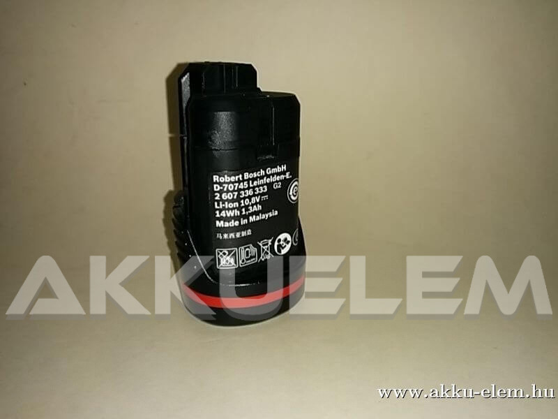 AKKUFELÚJÍTÁS Bosch 10.8V 1300mAh 14Wh