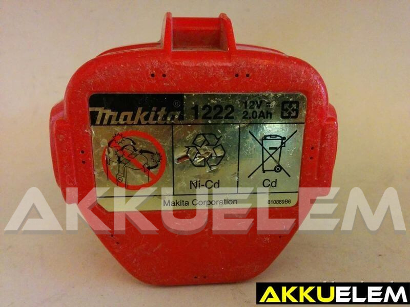AKKUFELÚJÍTÁS Makita 1222 12V 2.5Ah