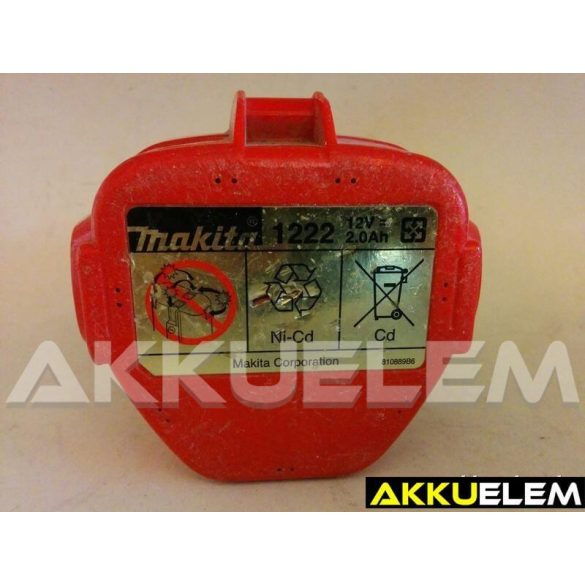 AKKUFELÚJÍTÁS Makita 1222 12V 2.5Ah