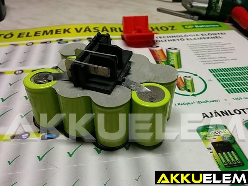 AKKUFELÚJÍTÁS Black & Decker 12V 2.2Ah  (4/5SC)