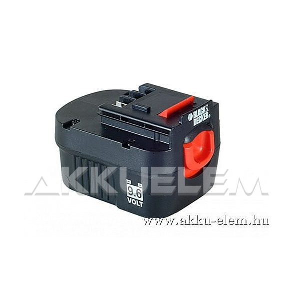 AKKUFELÚJÍTÁS Black & Decker 9.6V 1.6Ah  (SUBC)