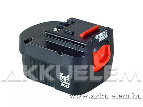 AKKUFELÚJÍTÁS Black & Decker 9.6V 3.3Ah  (SUBC)