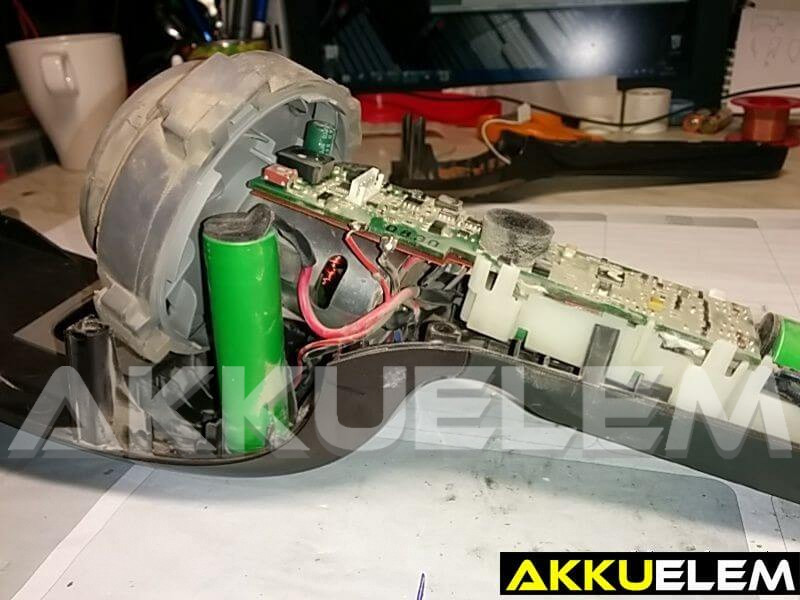 AKKUFELÚJÍTÁS Electrolux ZB2941 18V 2Ah Li-ion porszívó