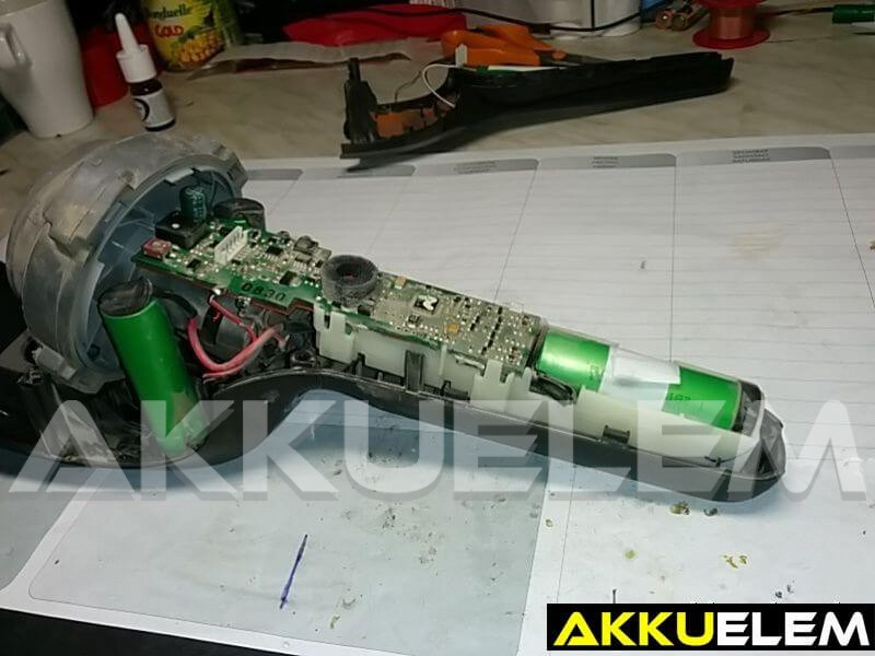 AKKUFELÚJÍTÁS Electrolux ZB2941 18V 2Ah Li-ion porszívó