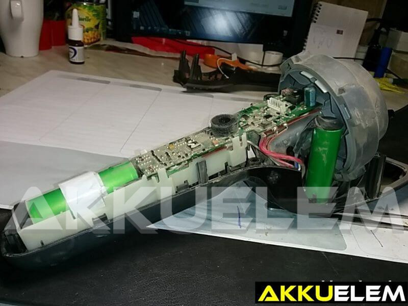 AKKUFELÚJÍTÁS Electrolux ZB2941 18V 2Ah Li-ion porszívó