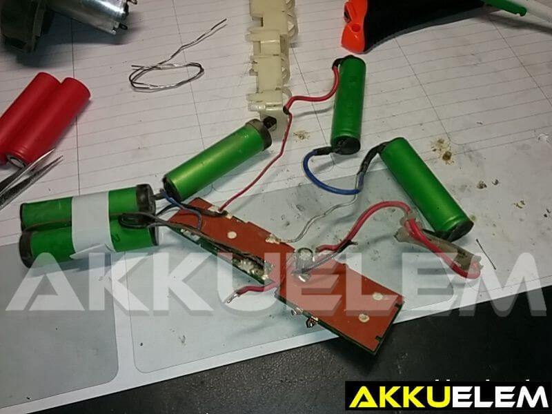 AKKUFELÚJÍTÁS Electrolux ZB2941 18V 2Ah Li-ion porszívó