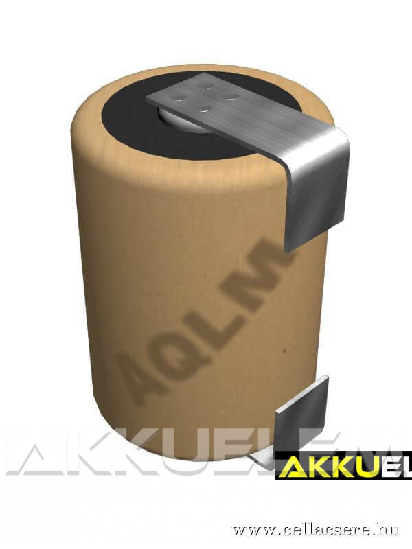 1.2V 3300mAh ipari cella forrfülezve