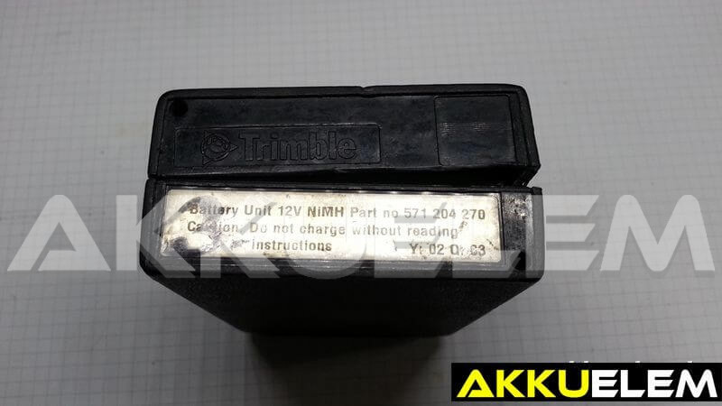 AKKUFELÚJÍTÁS Trimble 571 204 270 külső akku