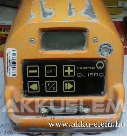 AKKUFELÚJÍTÁS Quante QL 150 D