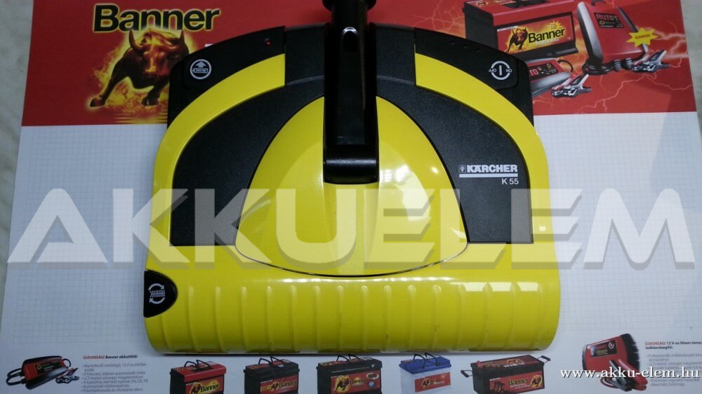AKKUFELÚJÍTÁS Karcher K55 plus