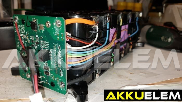 AKKUFELÚJÍTÁS Samsung kerékpár akkumulátor SDI-3610C, 36V 10Ah