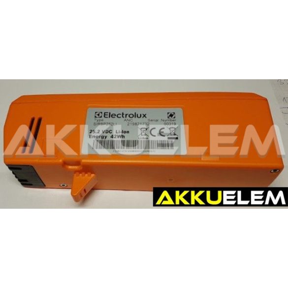 AKKUFELÚJÍTÁS Electrolux 25,2V SIRBP252Li 42Wh, 2,1Ah akkucellából