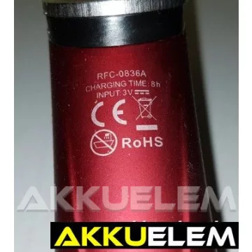 AKKUFELÚJÍTÁS RFC-0836A hajvágó