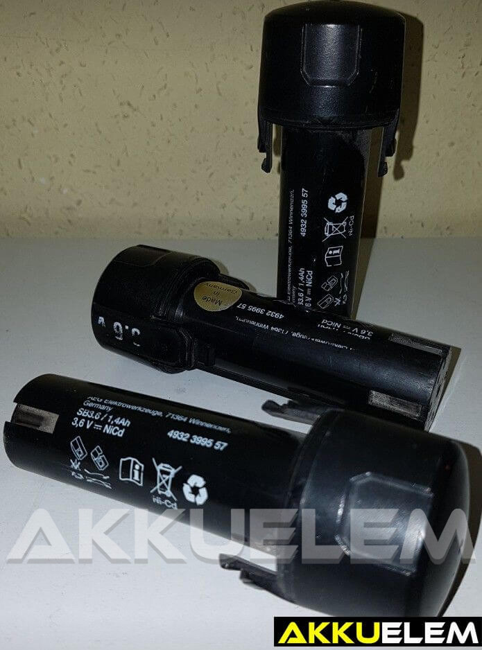 AKKUFELÚJÍTÁS AEG SB3.6V/1.4Ah