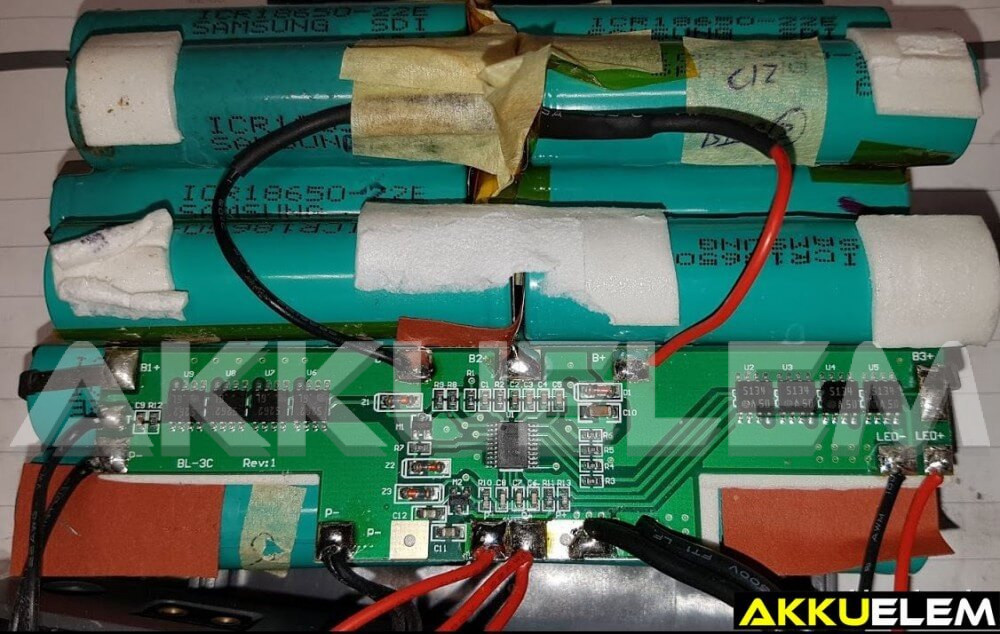 AKKUFELÚJÍTÁS CityTek 21.6V 5.2Ah Ipari kamera akku