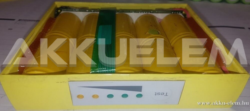 AKKUFELÚJÍTÁS 12V Defibrillátor akkupakk 2Ah