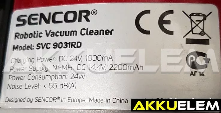AKKUFELÚJÍTÁS Sencor Cleeno Robotporszívó 14.4V 2Ah