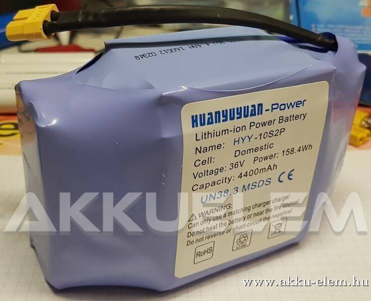 AKKUFELÚJÍTÁS Mini segway (hoverboard) akkupakk 36V 4,4Ah