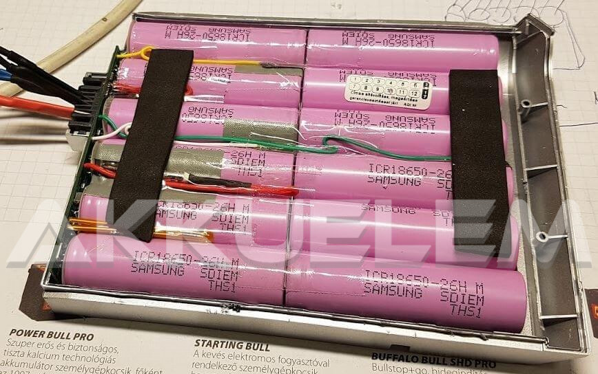AKKUFELÚJÍTÁS General Electric Notebook akkufelújítás 11.1V, 10.4Ah