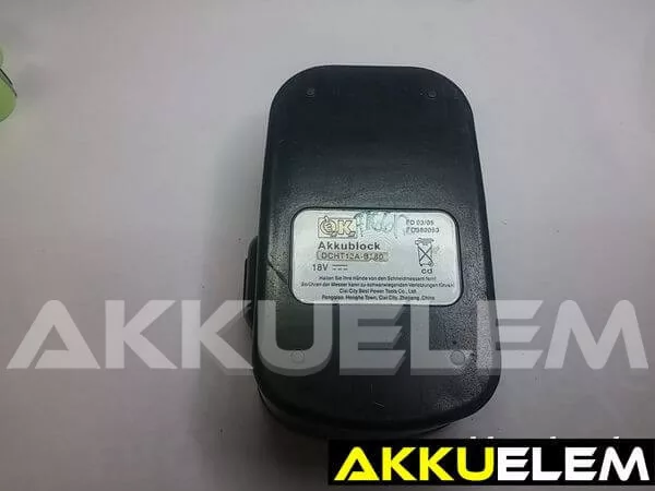 AKKUFELÚJÍTÁS OK. DCHT12A-B180 18V 1.3Ah