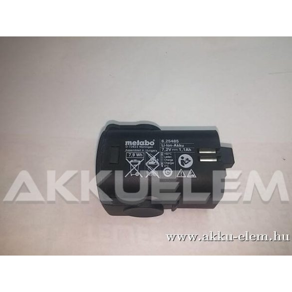 AKKUFELÚJÍTÁS METABO 6.25485 7.2V 1.1Ah