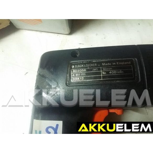 AKKUFELÚJÍTÁS B&D BD405R 4.8V 1.3Ah