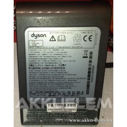   AKKUFELÚJÍTÁS Dyson EP800 360 22.2V 1300mAh (rendelhető, kérem hívjon)