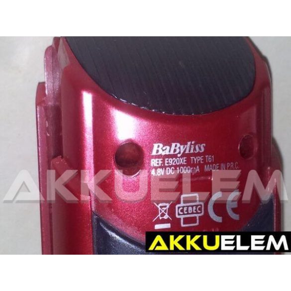 AKKUFELÚJÍTÁS BaByliss  E920XE T61