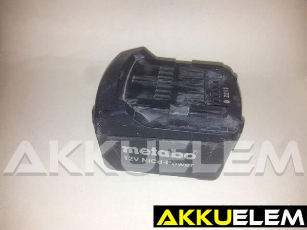 AKKUFELÚJÍTÁS METABO 12V 3.3Ah