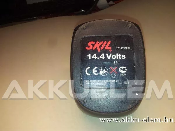 AKKUFELÚJÍTÁS SKIL 2610393024 14.4V 1.2Ah