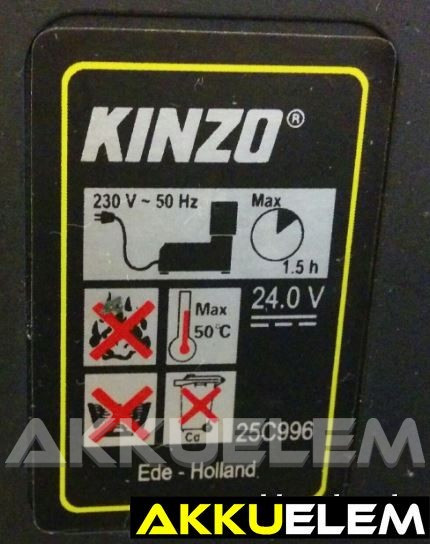 AKKUFELÚJÍTÁS Bosch, Kinzo 25C996 24V 4Ah