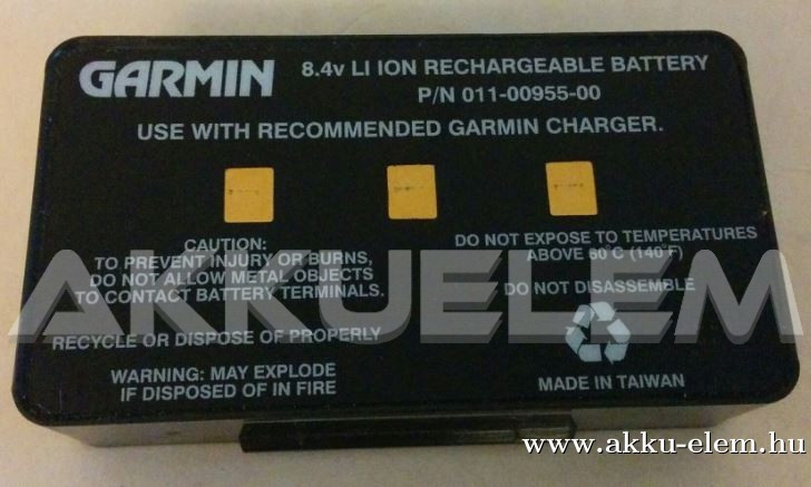 AKKUFELÚJÍTÁS GARMIN Navi 8.4V 011-00955-00