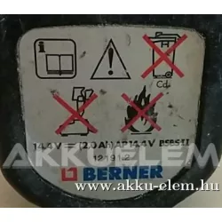 AKKUFELÚJÍTÁS Berner BSBS II 14.4V 2Ah