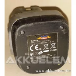 AKKUFELÚJÍTÁS King Craft QOD1208 10.8V 1.3Ah