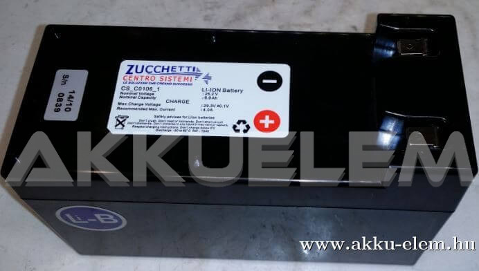 AKKUFELÚJÍTÁS Robot, ZUCCHETTI, WIPER fűnyíró