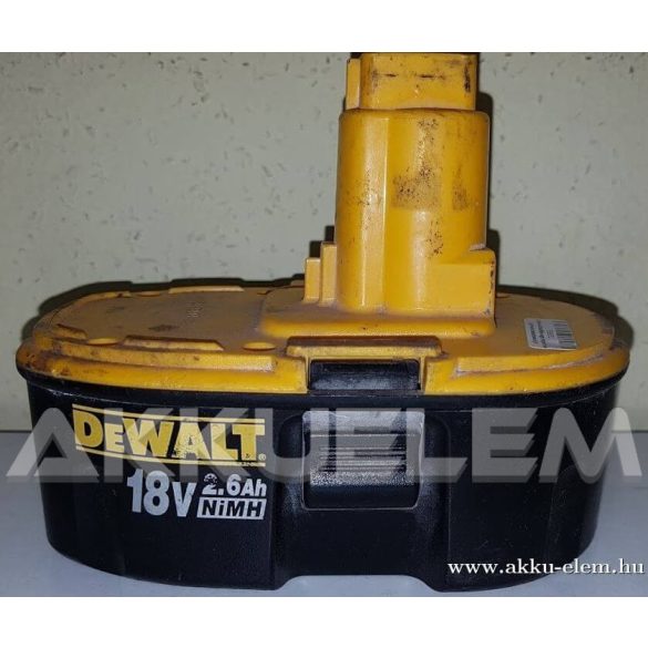 AKKUFELÚJÍTÁS Dewalt De9503 18V 2.5Ah