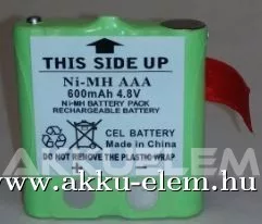 AKKUFELÚJÍTÁS PMR 4.8V 1000mAh