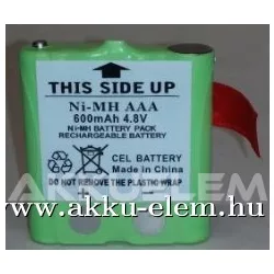 AKKUFELÚJÍTÁS PMR 4.8V 1000mAh