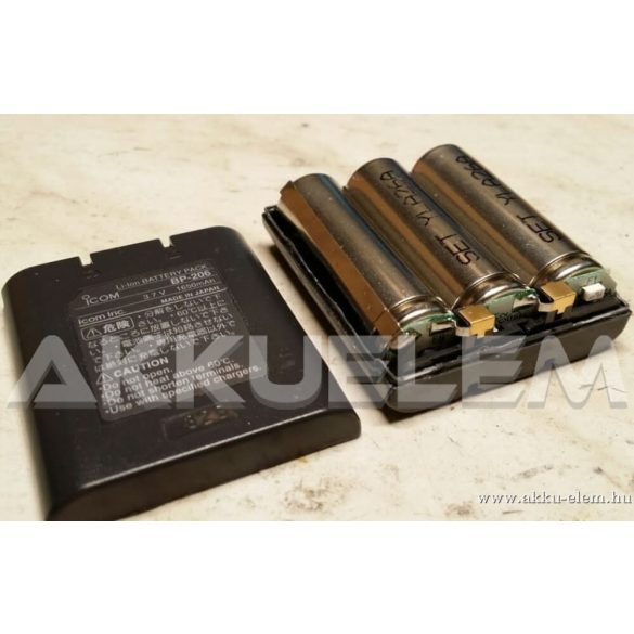 AKKUFELÚJÍTÁS Icom BP-206 3.7V 1600mAh