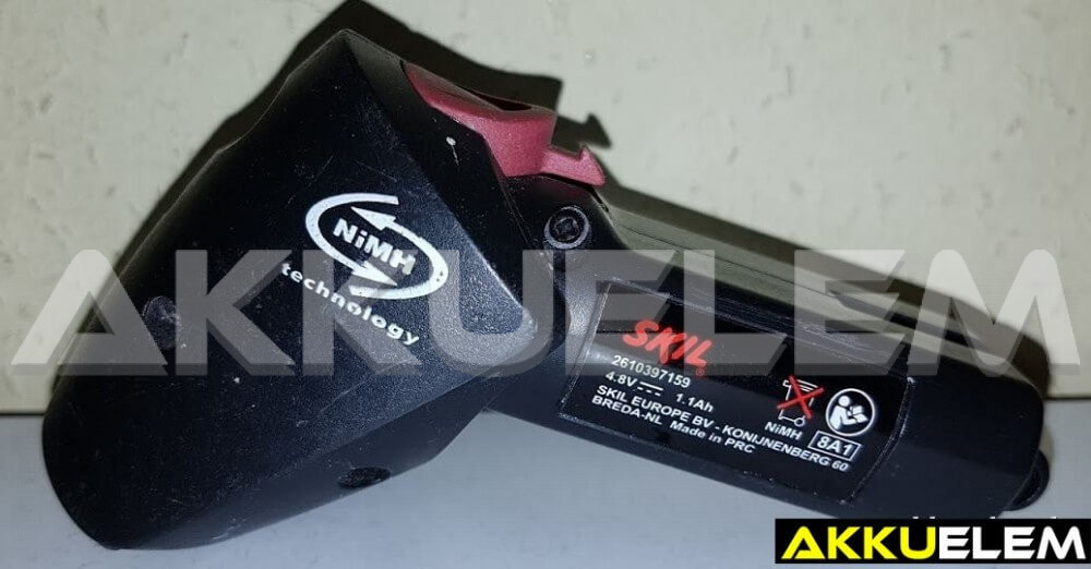 AKKUFELÚJÍTÁS Skil 2610397159 4.8V 1.6Ah