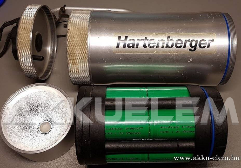 AKKUFELÚJÍTÁS - Hartenberger Halogén 50W Búvárlámpa 12V 10Ah