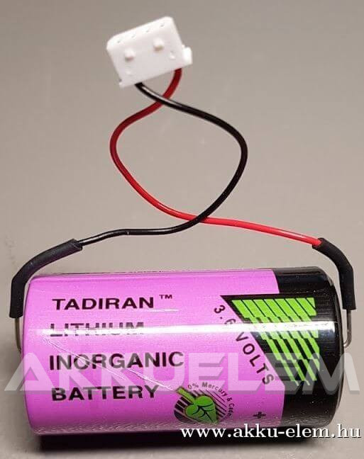 AKKUFELÚJÍTÁS TADIRAN 3.6V elempakk, ER26500 elemmel