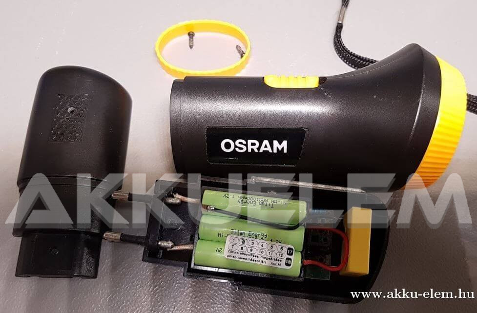 AKKUFELÚJÍTÁS OSRAM akkus kézilámpa