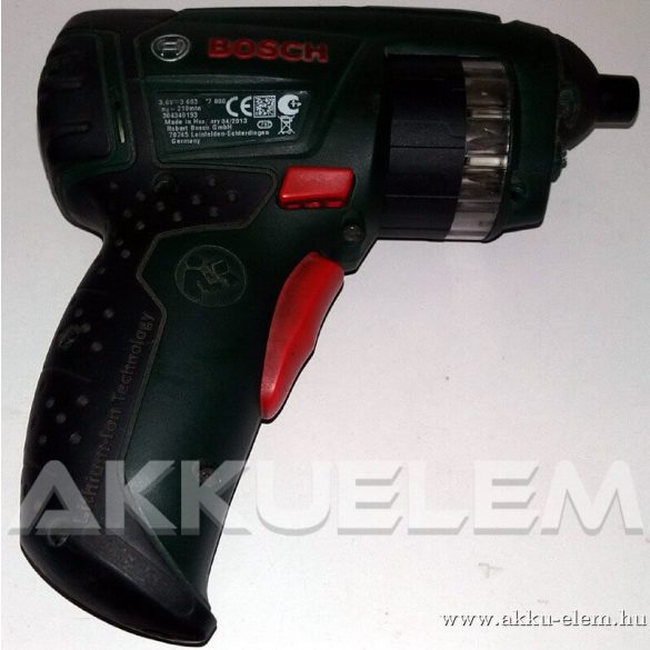 AKKUFELÚJÍTÁS Bosch 3 603 177 000 3,6V-os Li-ion csavarozó