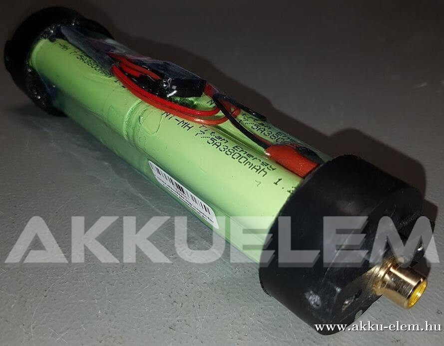 AKKUFELÚJÍTÁS 7.2V 3.8Ah Búvárlámpa akkupakk