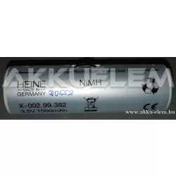 AKKUFELÚJÍTÁS HEINE X-002.99.382 3.5V 1000mAh Ni-Mh
