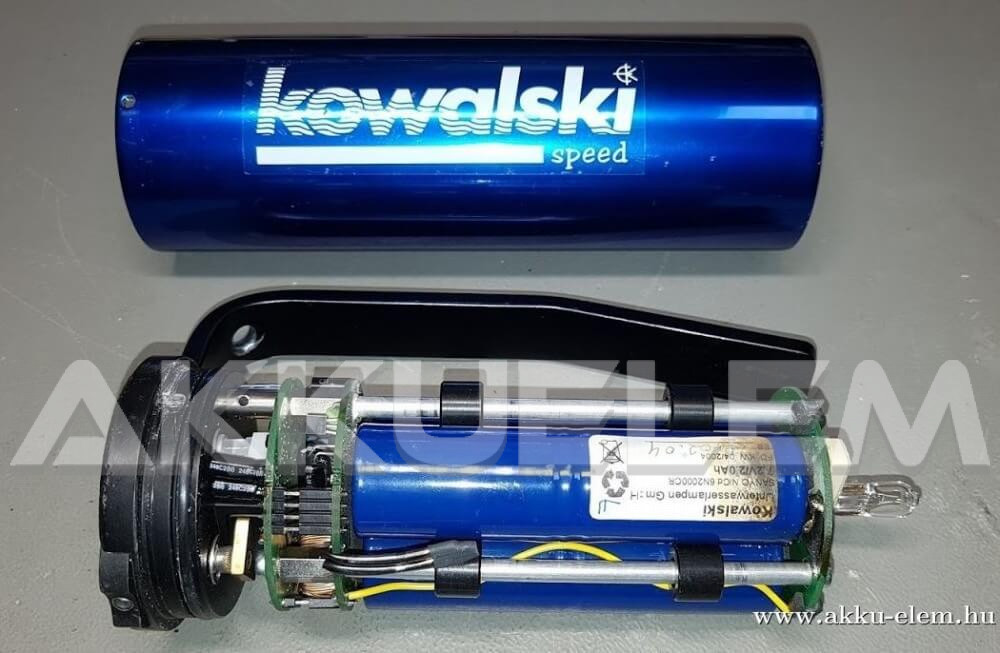 AKKUFELÚJÍTÁS Kowalski Búvárlámpa 35W halogen
